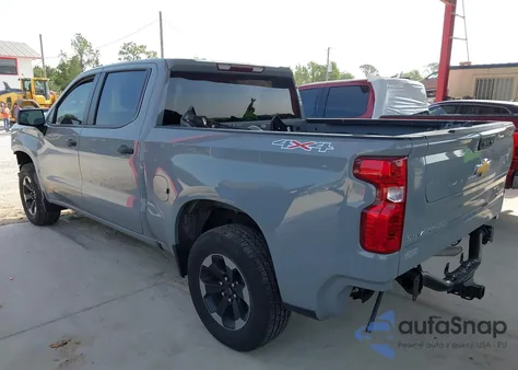 2024 Chevrolet Silverado 1500 4Wd Short Bed Custom from USA, damaged, VIN 3GCPDBEK7RG206000